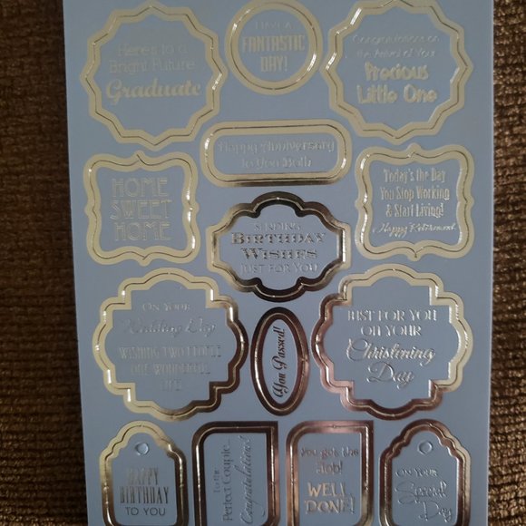 Chipboard Assortment for Scrapbooking - Picture 12 of 13